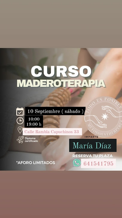 Centro de maderoterapia y quiromasaje + FORMACIONES