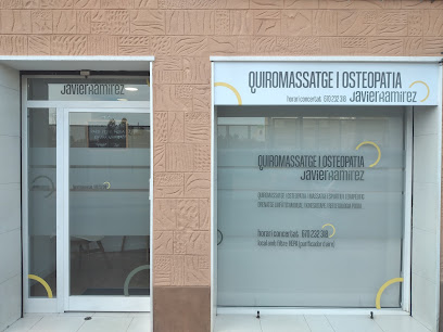 Quiromasaje osteopatía Javier Ramírez
