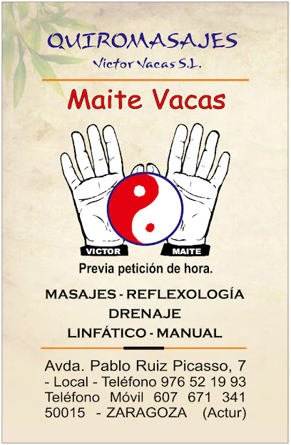 Quiromasajes Víctor Vacas S.L. (Maite Vacas)
