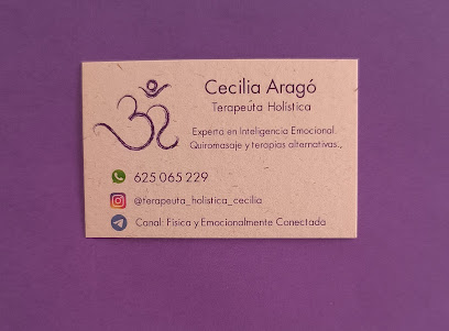 Terapeuta holistica, Cecilia Aragó